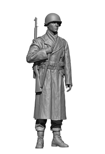 Hs35091 WW2 us rifleman&quot;Battle of bulge&quot;